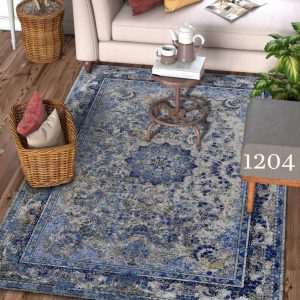 روفرشی طرح فرش گل های ریز سنتی کد 1204