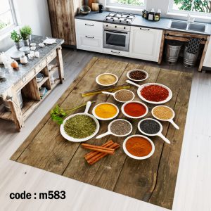 روفرشی طرح آشپزخانه انواع ادویه کد m583