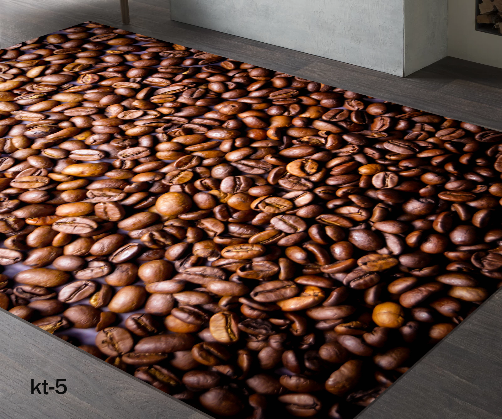 روفرشی طرح آشپزخانه دانه های قهوه  کد kt_5